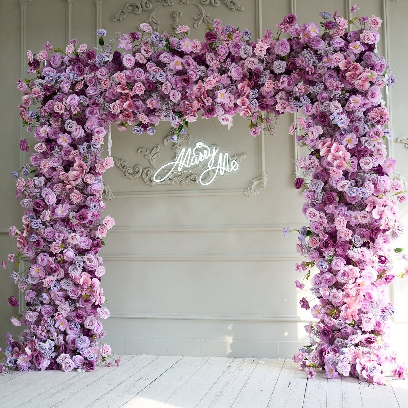 Purple Flower Wall Decor: Transform Your Space with Elegance