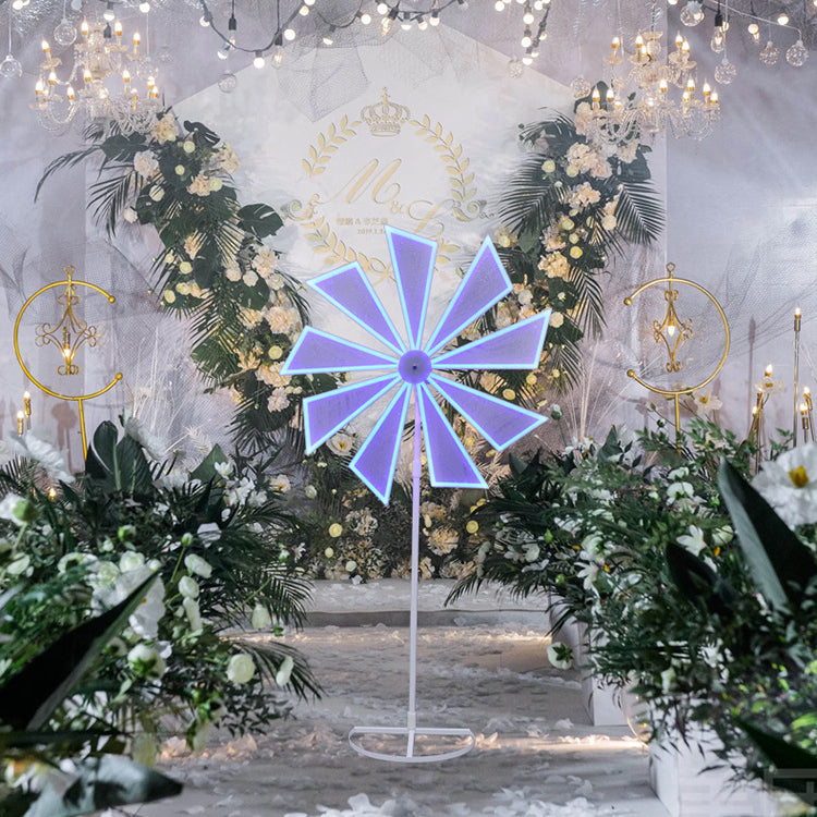 Giant Flowers Artificial Electric Opening and Closing Flowers for Wedd