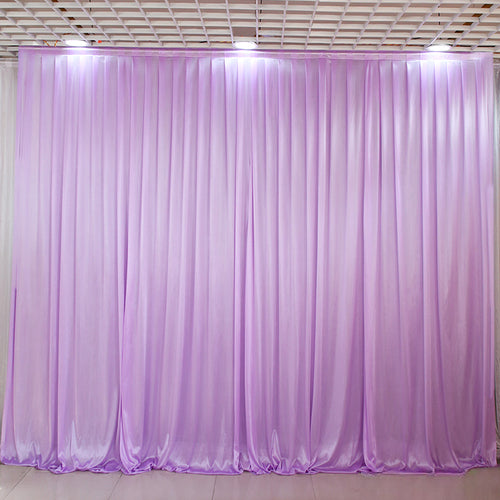 Ice Silk Darping Curtains Draps Backdrop for Wedding Party Event - KetieStory