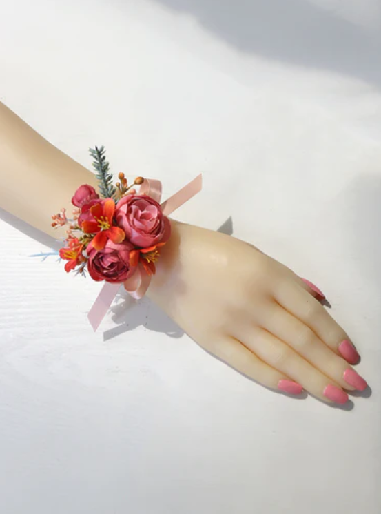 Wrist Flowers Corsages Series for Wedding Party Proposal Decor - KetieStory