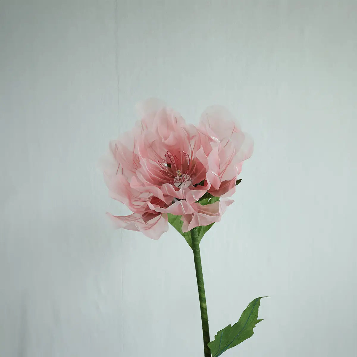 1.3 Ft Pink Huge Electric Flower for Backdrop with Standing Base And Light.