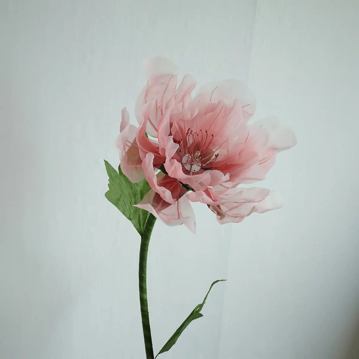 1.3 Ft Pink Huge Electric Flower for Backdrop with Standing Base And Light.