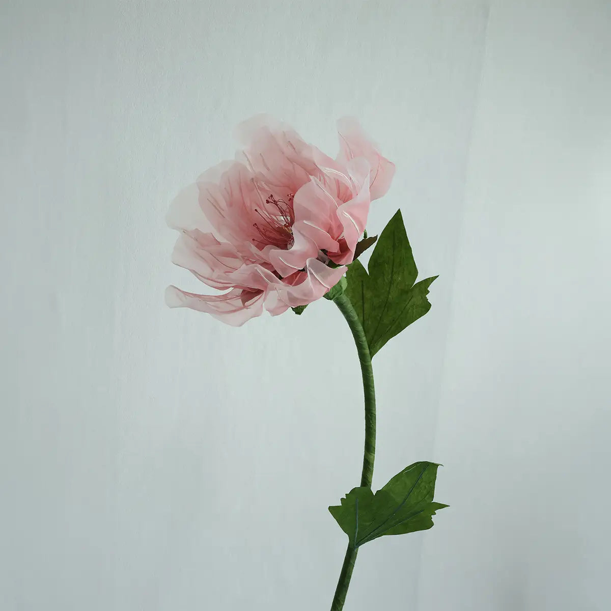 1.3 Ft Pink Huge Electric Flower for Backdrop with Standing Base And Light.