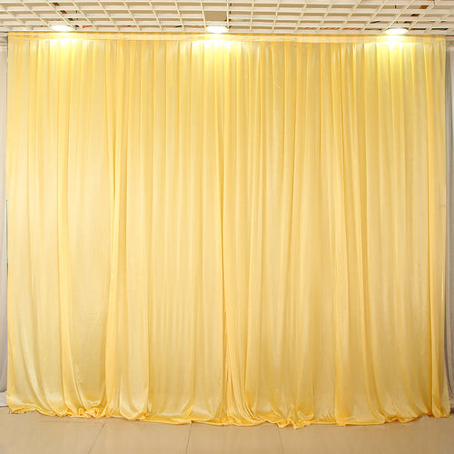 Ice Silk Darping Curtains Draps Backdrop for Wedding Party Event - KetieStory