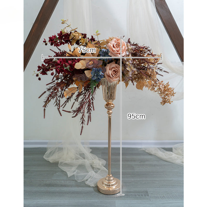 Triangular Arch Flower for Wedding Party Decor Proposal - KetieStory