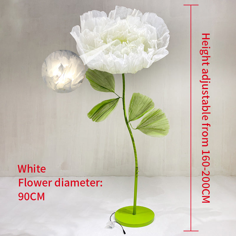 ALL Giant Electric Artificial Flower Opening and Closing Flowers for Wedding Party Window Display Decor - KetieStory