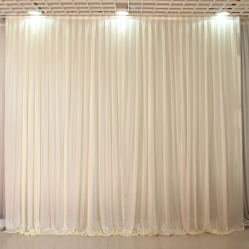 Ice Silk Darping Curtains Draps Backdrop for Wedding Party Event - KetieStory