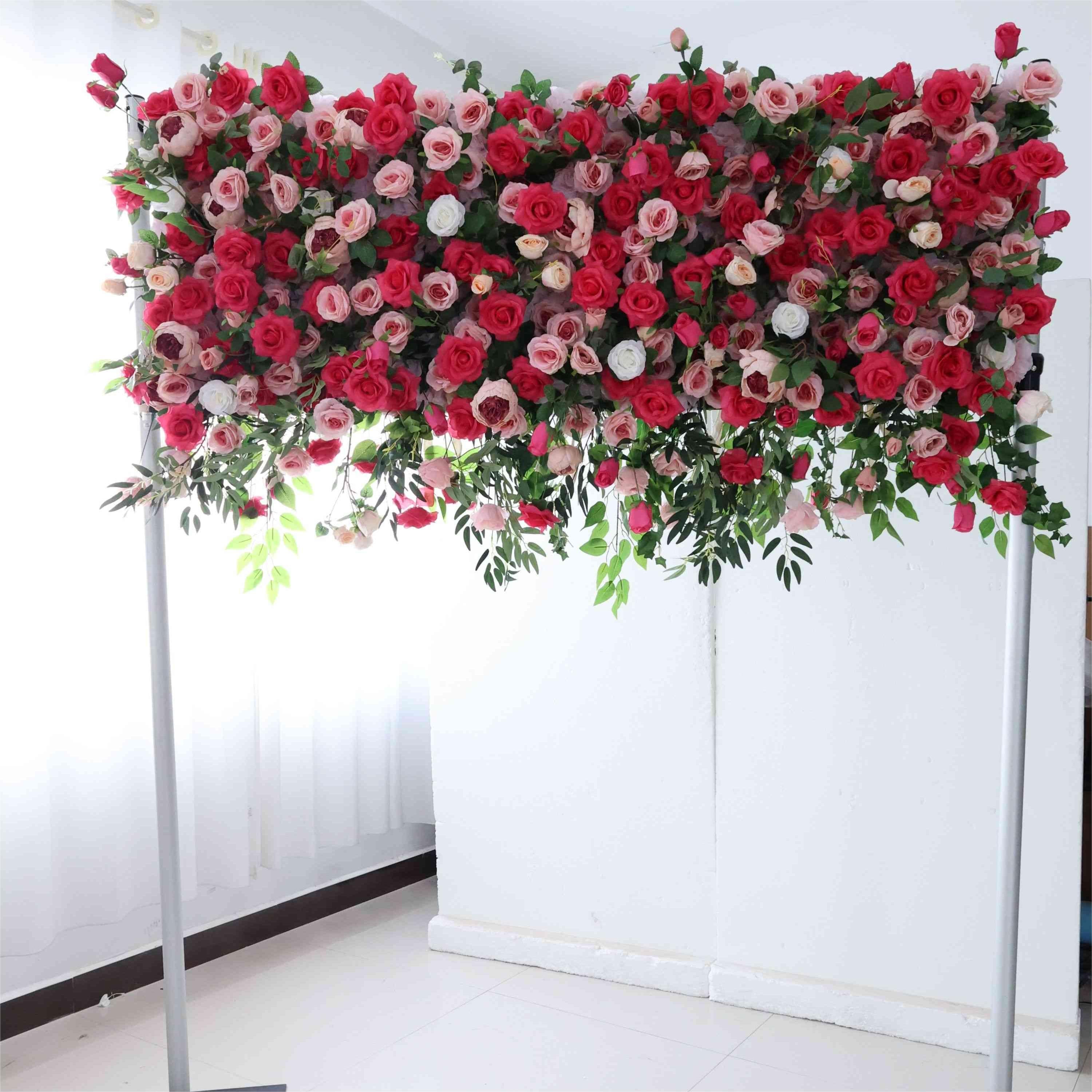 CP SALE  Milan Green Wall with Red Flowers Cover and Free Gift