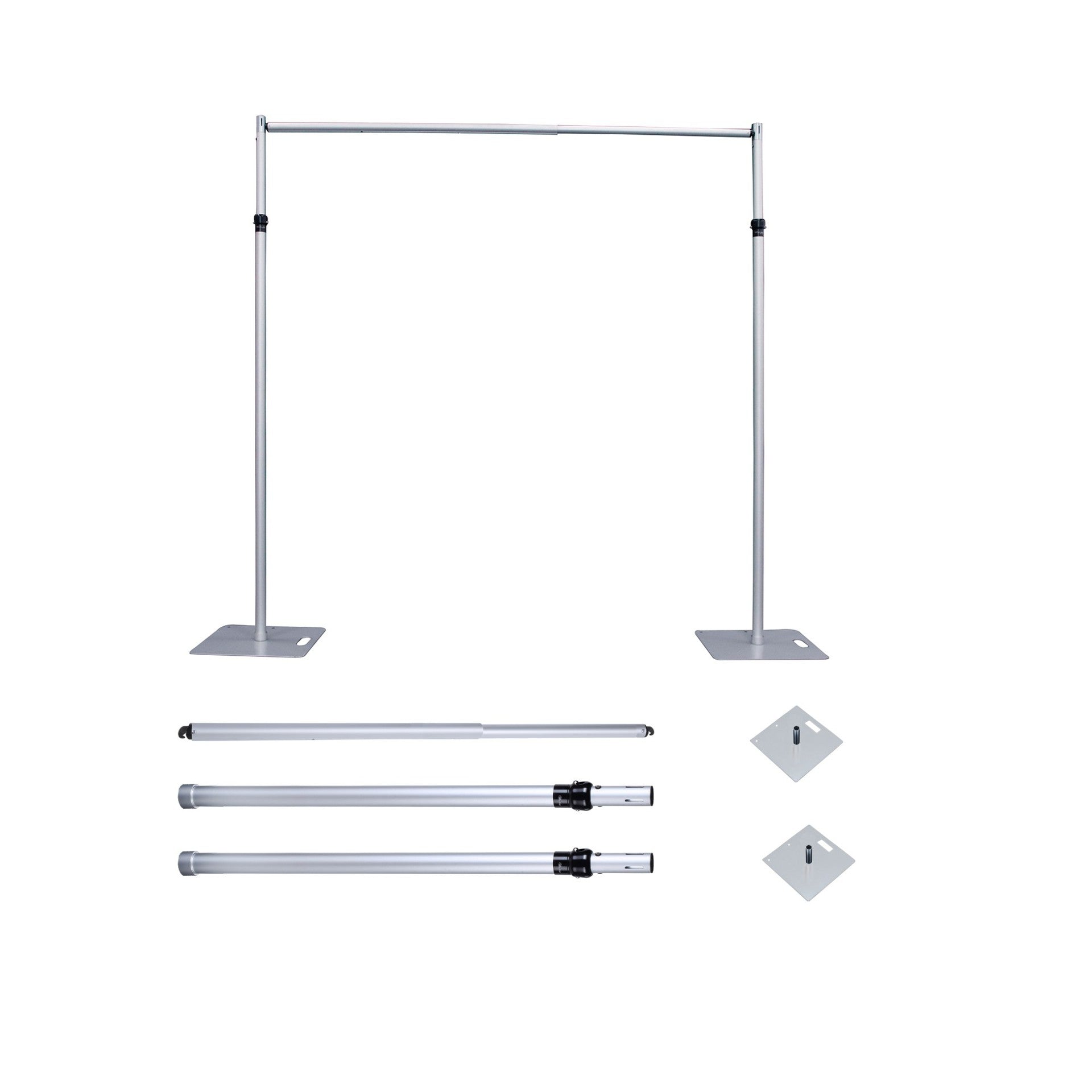 Robust and durable stand, reusable and versatile, ideal for various settings.