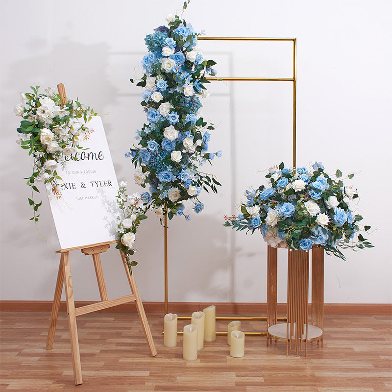 Hydrangea Roses Arrangement  for Wedding Party Decor Proposal - KetieStory