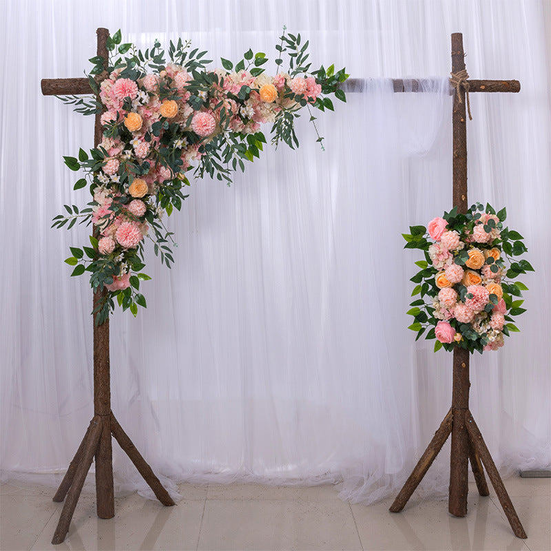 Mori Triangular Flower Row Arch  for Wedding Party Decor Proposal - KetieStory