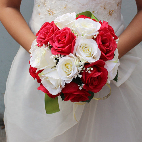 Bridal Bouquet Fragrant Roses Series for Wedding Party Proposal - KetieStory