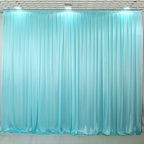 Ice Silk Darping Curtains Draps Backdrop for Wedding Party Event - KetieStory