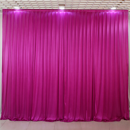 Ice Silk Darping Curtains Draps Backdrop for Wedding Party Event - KetieStory