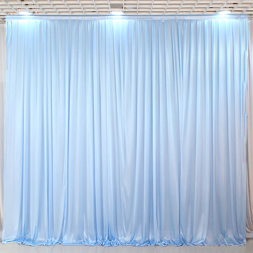 Ice Silk Darping Curtains Draps Backdrop for Wedding Party Event - KetieStory