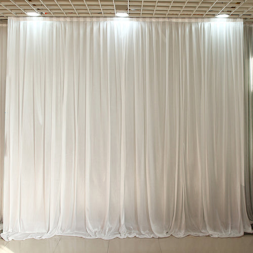 Ice Silk Darping Curtains Draps Backdrop for Wedding Party Event - KetieStory