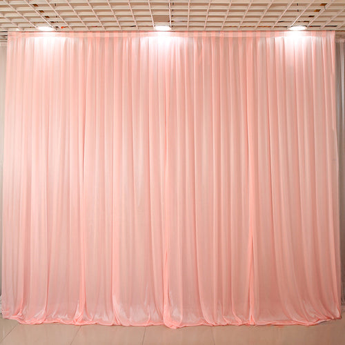 Ice Silk Darping Curtains Draps Backdrop for Wedding Party Event - KetieStory