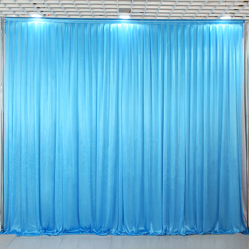 Ice Silk Darping Curtains Draps Backdrop for Wedding Party Event - KetieStory