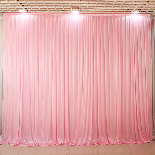 Ice Silk Darping Curtains Draps Backdrop for Wedding Party Event - KetieStory