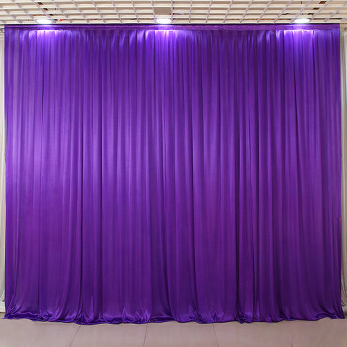 Ice Silk Darping Curtains Draps Backdrop for Wedding Party Event - KetieStory