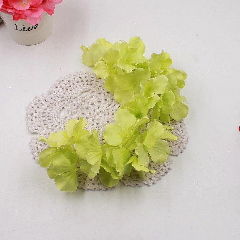 20pcs of 30cm Artificial hydrangea Silk Garlands for Wedding Party Decor - KetieStory