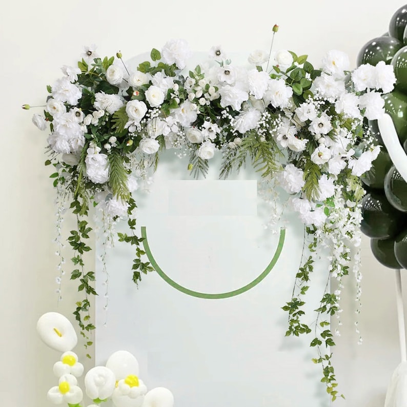 White Wisteria for Wedding Party Decor - KetieStory