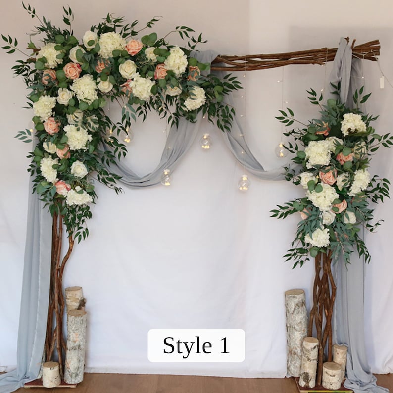 Wedding Arch Flowers for Wedding Party Decor Proposal - KetieStory