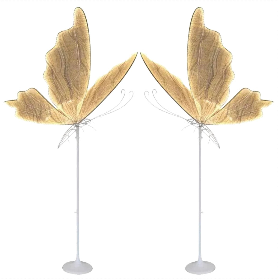 Set of 2 LED Butterfly Light