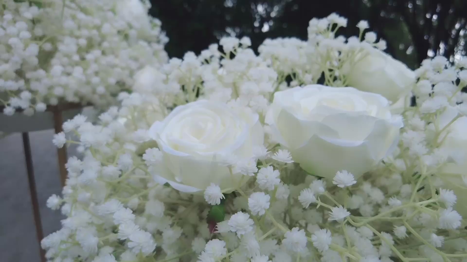 Luxury White Babysbreath artificial flowers for Arch Decoration –  WeddingStory Shop