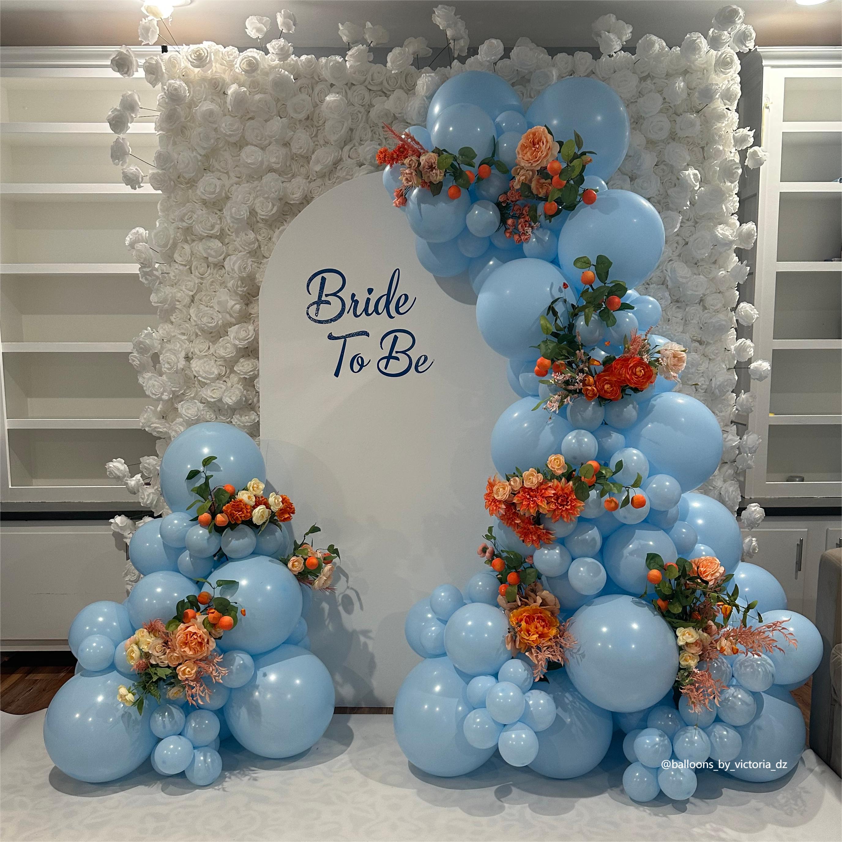 The white rose flower wall video highlights easy setup, lifelike colors, and reusable design.