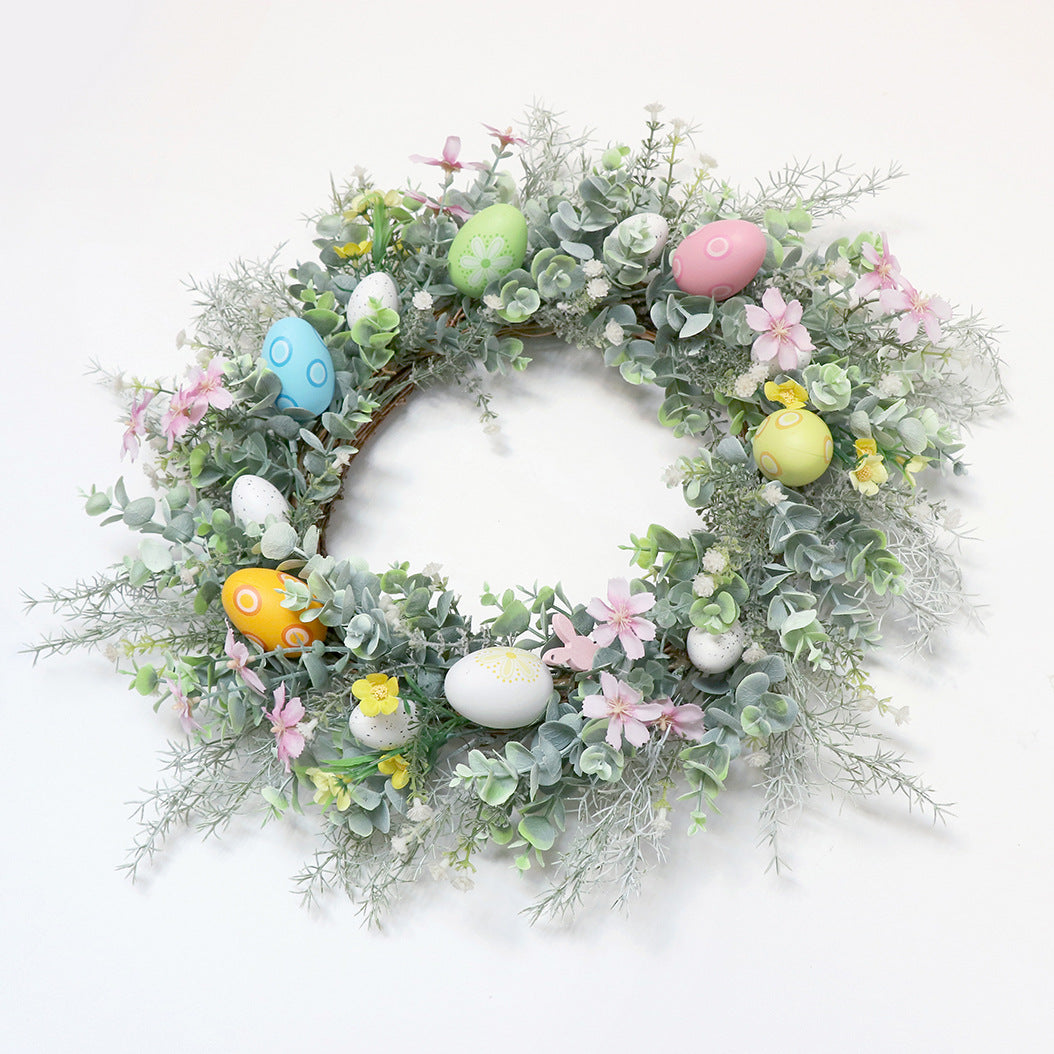 Wreath Easter Egg for Party Decor - KetieStory