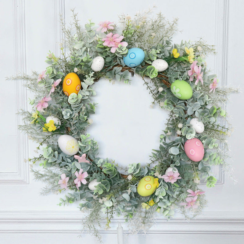 Wreath Easter Egg for Party Decor - KetieStory